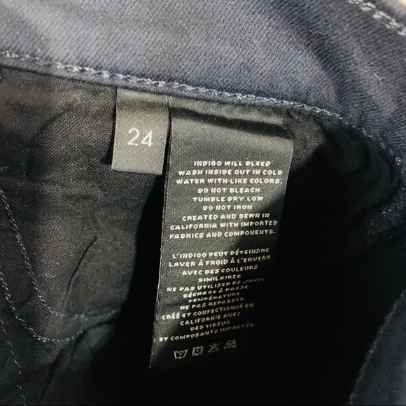 J Brand Demented Black Raw Hem Skinny Jeans - Picture 13 of 13